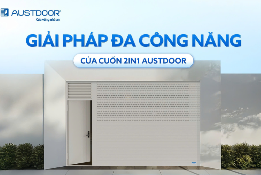 Cửa Cuốn 2IN1 Austdoor AE5 Chính Hãng