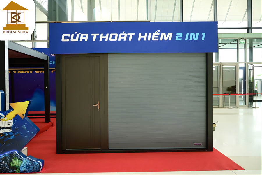 Cửa Cuốn 2IN1 Austdoor AE9 Chính Hãng