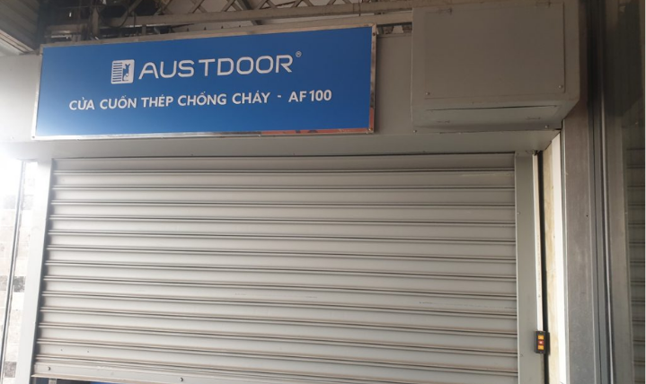 Cửa Cuốn Chống Cháy AF100