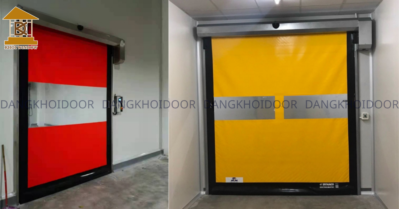 Cửa Cuốn Nhanh Tự Phục Hồi Chính Hãng 