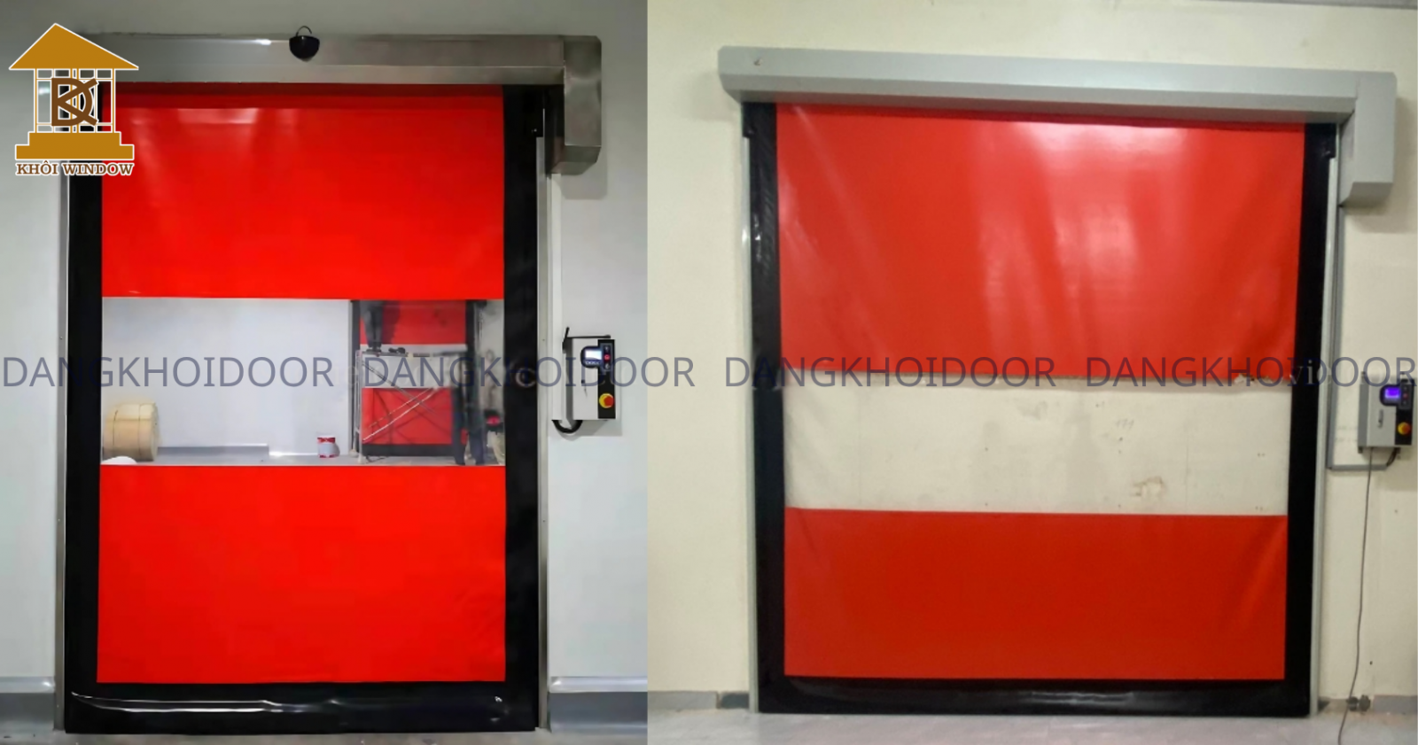 Cửa Cuốn Nhanh Tự Phục Hồi Chính Hãng 