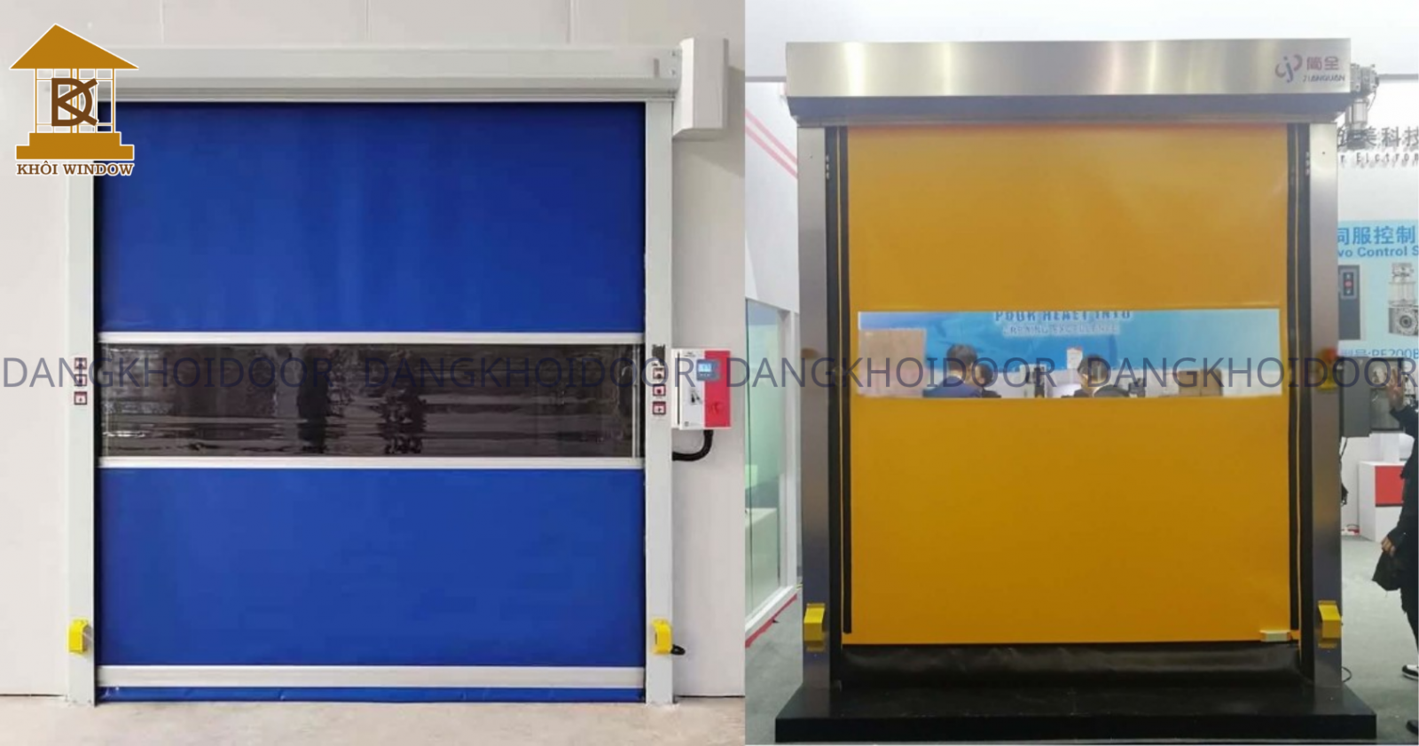 Cửa Cuốn Nhanh Tự Phục Hồi Chính Hãng 