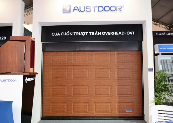 Cửa cuốn trượt trần Austdoor